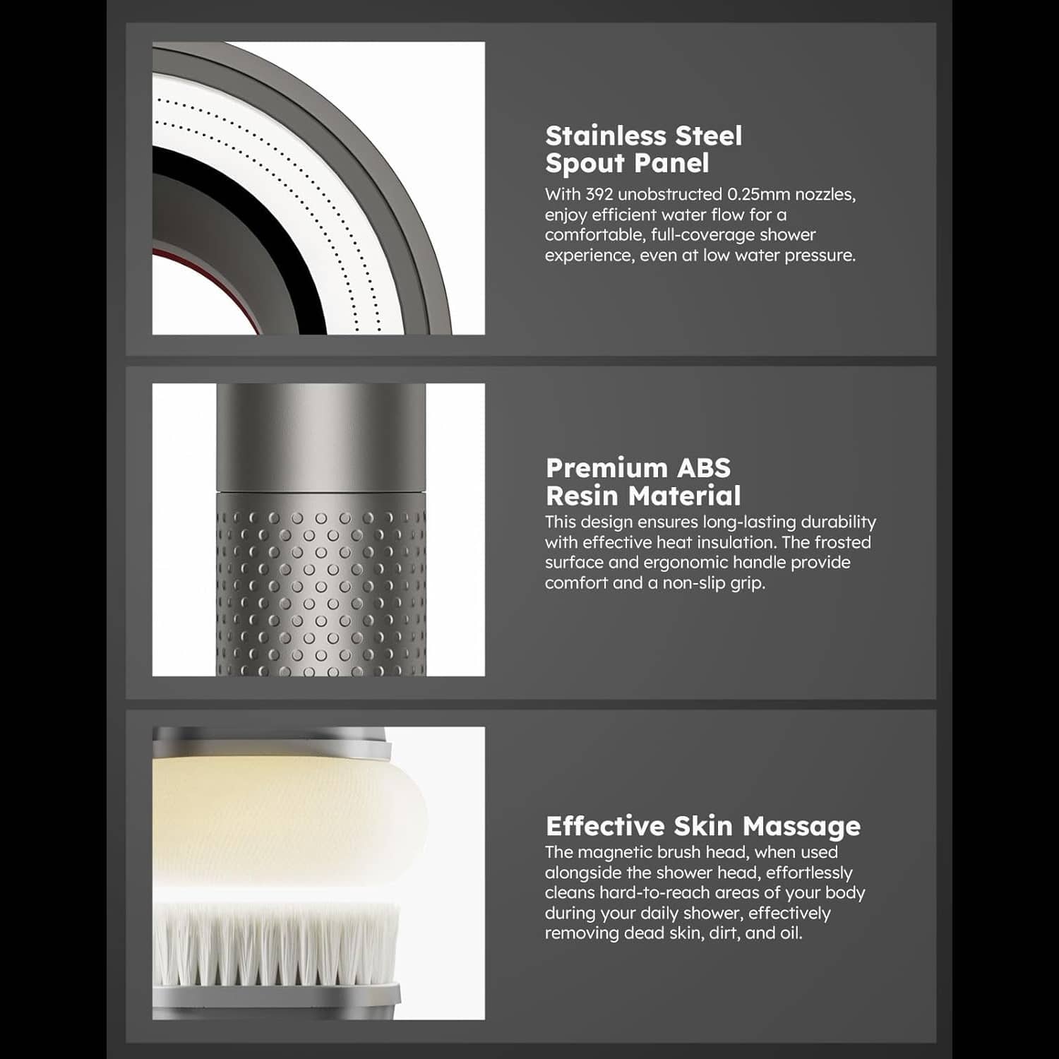 sleek-filtered-beauty-shower-head-materials